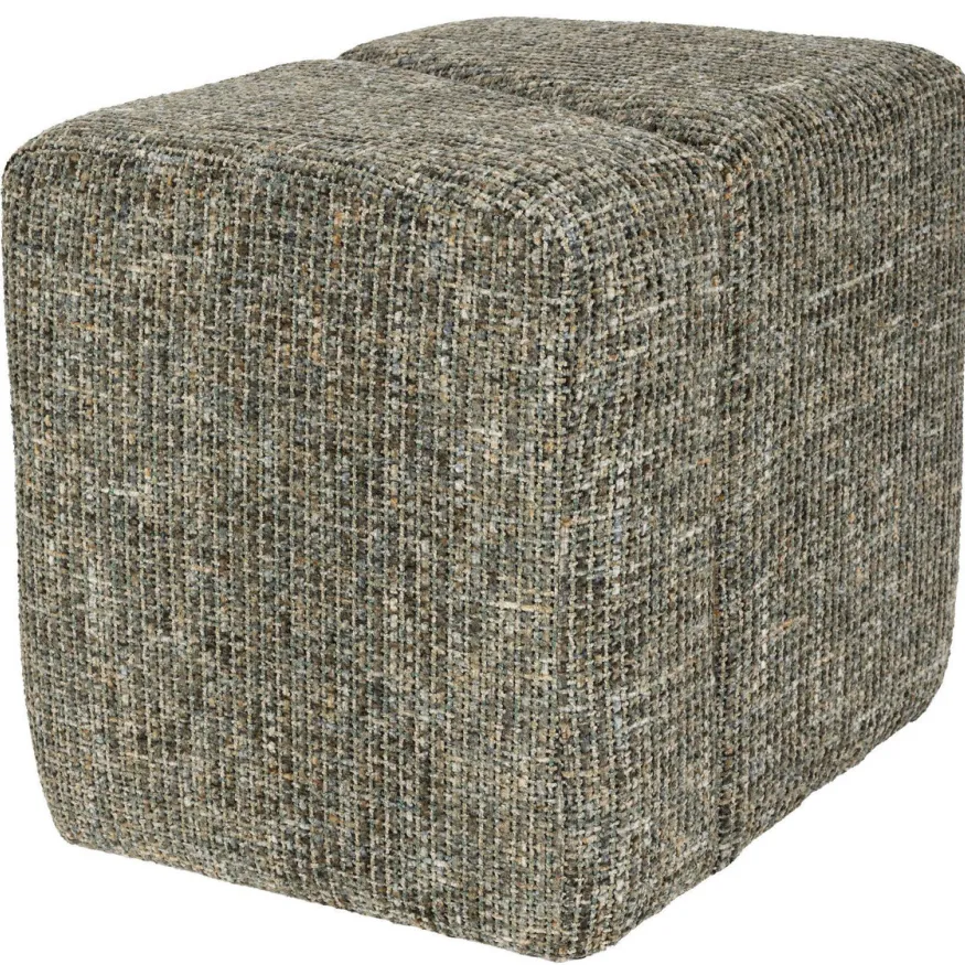 Housecraft Living rechthoekige poef Dance - groen, foto 2