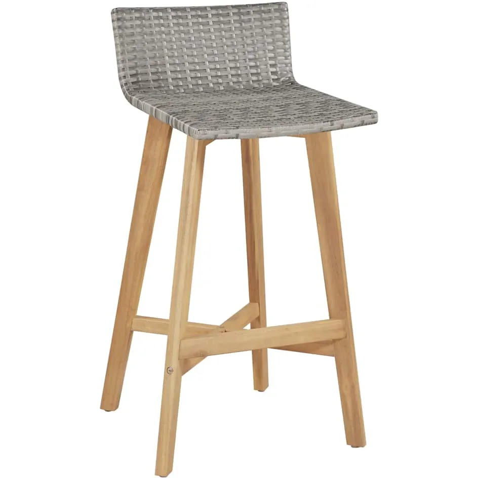 vidaXL 5-delige Tuinset massief acaciahout bruin, foto 4