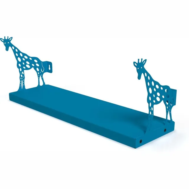 Gorillz Giraffe Kids - Babykamer - wandplanken - Boekenplank - Blauw