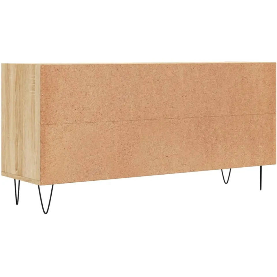 vidaXL Tv-meubel 103,5x30x50 cm bewerkt hout sonoma eikenkleurig, foto 4