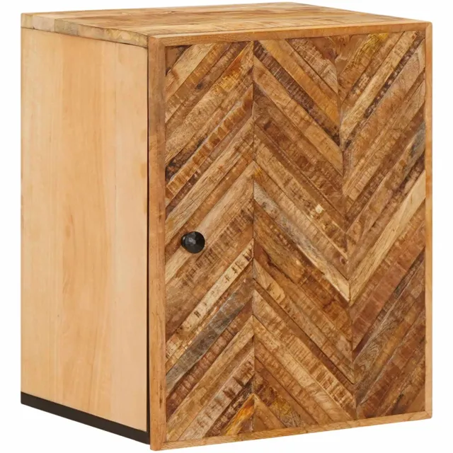 vidaXL Hangkast Bruin 38 x 33,5 x 48 cm Massief Mango Hout