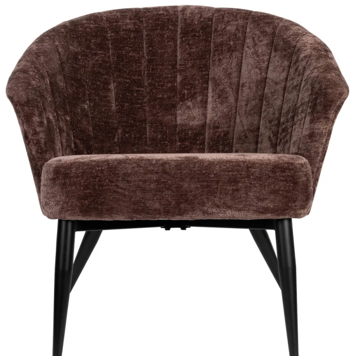 Dutchbone fauteuil Georgia paars, foto 2