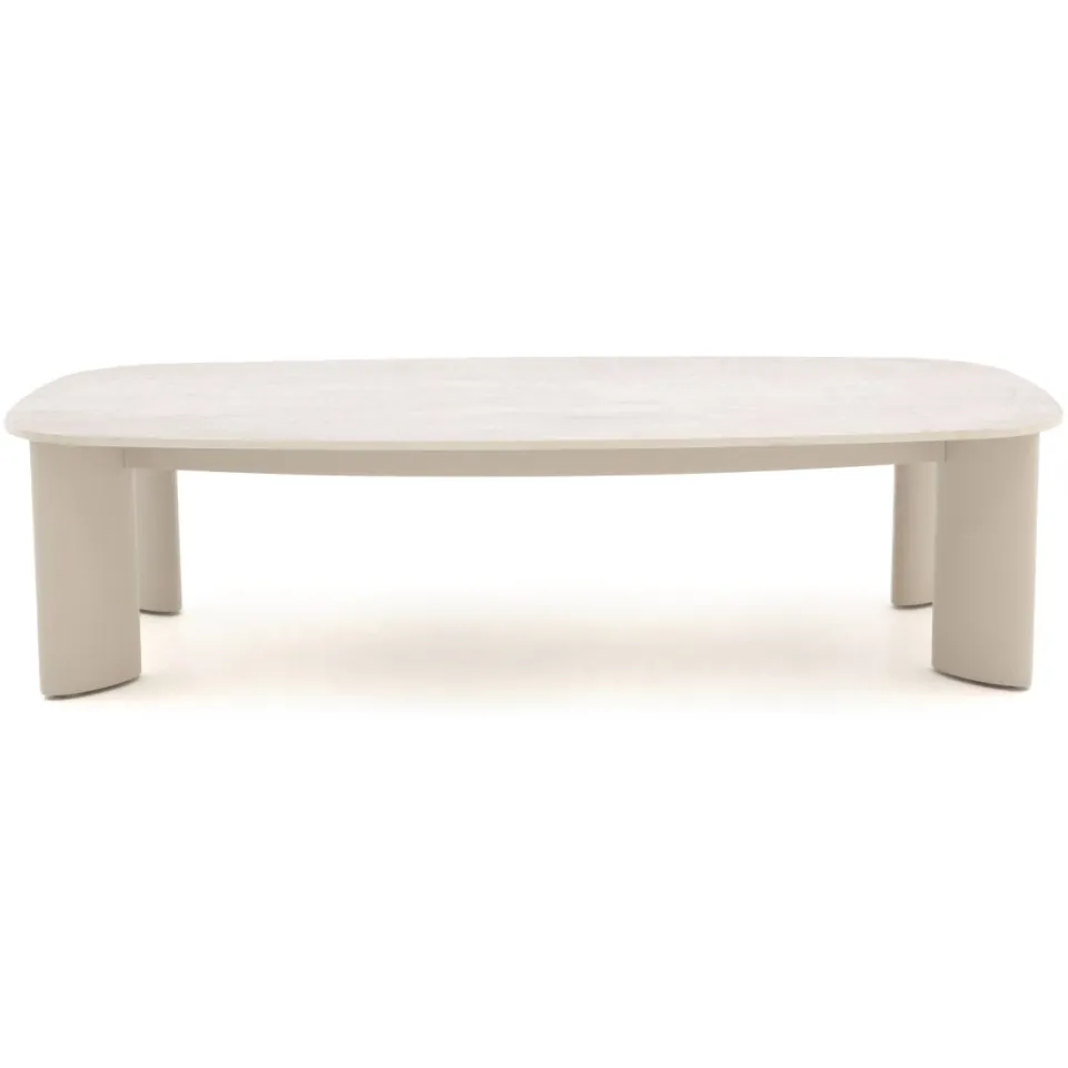 Bellagio tuinmeubelen Bellagio Battuello lounge tuintafel 140x70x35cm taupe, foto 3