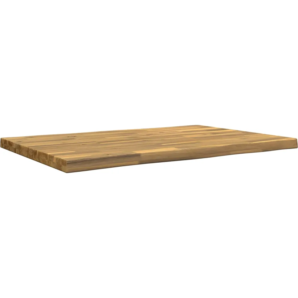 vidaXL Rechthoekig Tafelblad 70 x 60 x 3,2 cm Rechthoekig Bruin