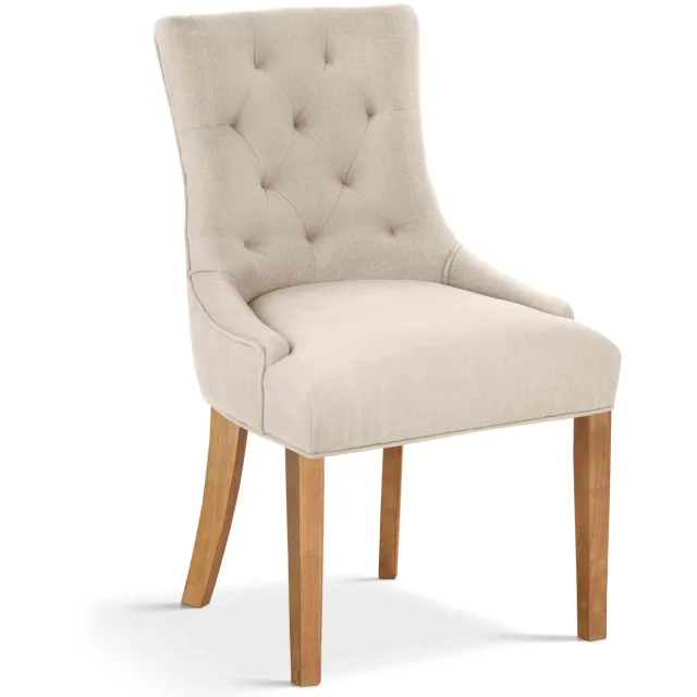 eetkamerstoel Sevilla zand Wit