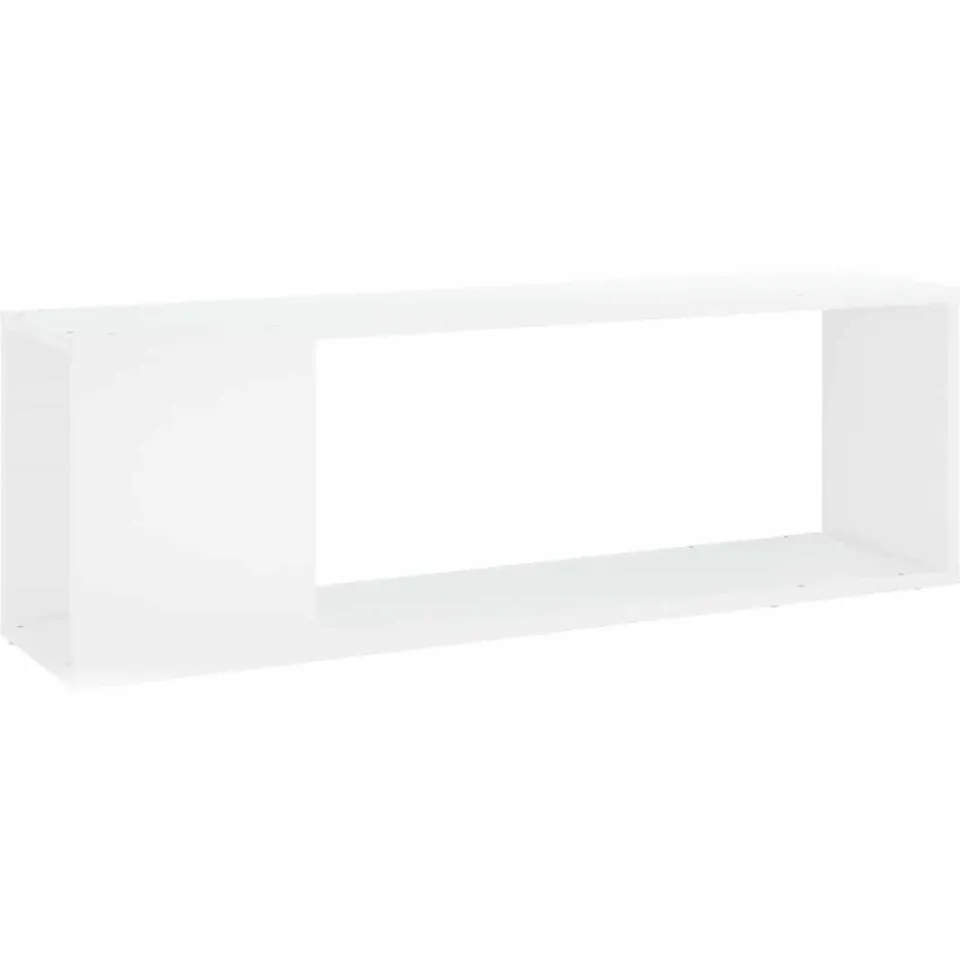vidaXL Tv-meubel 100x24x32 cm bewerkt hout wit