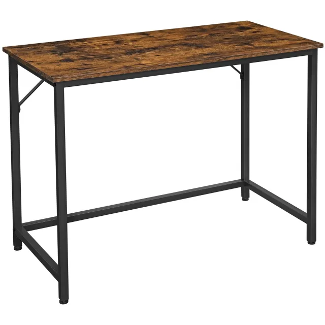 Veya Bartafel - Tafel - 100 x 50 x 76 cm - Vintagebruin zwart