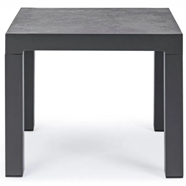 Bolzano Kanva JX55 - Salontafel - 50 x 50 cm - Antraciet - Keramisch tafelblad