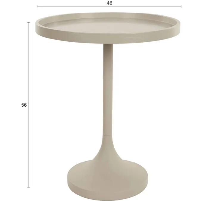 Zuiver Jason bijzettafel beige, foto 3