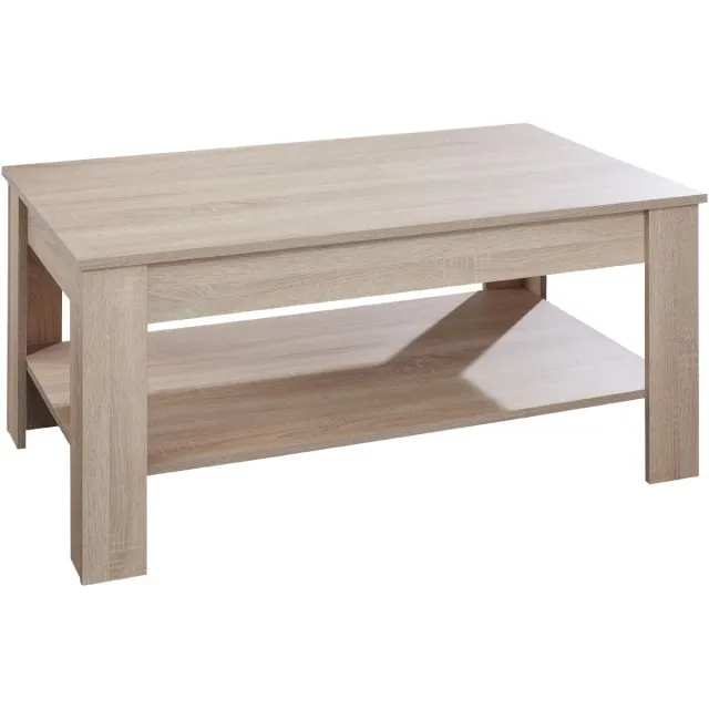 trendteam smart living Trendteam Universele salontafel, hout, 110 x 49 x 67 cm 110 x 49 x 67 cm - Eiken bruin eiken