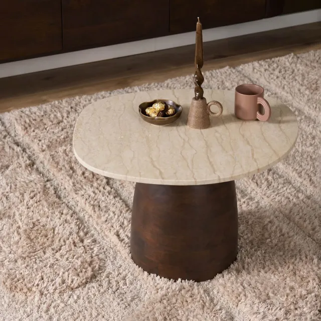 Starfurn Salontafel Liv - Bruin - 66x80x48 cm