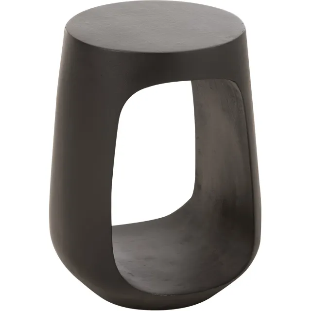 J-Line bijzettafel Pod - hout - zwart