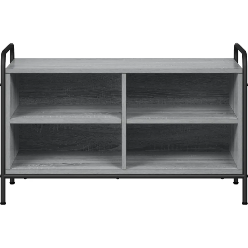 vidaXL Tv-meubel 140 x 39,5 x 50 cm Grijs Sonoma Bewerkt hout