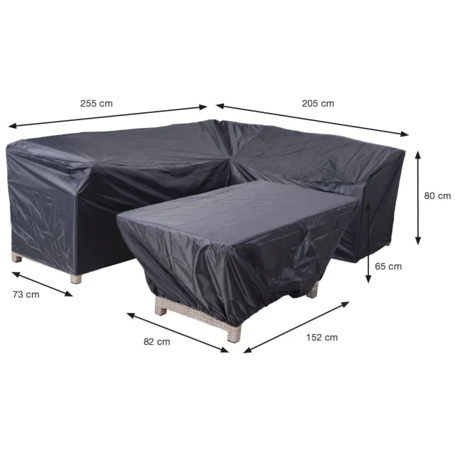Garden Impressions Coverit lounge/dining beschermhoes donkergrijs