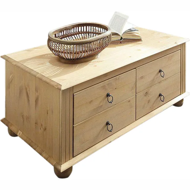 Notio Living Coco-Salontafel - 2-Deurs - Grenen Bruin
