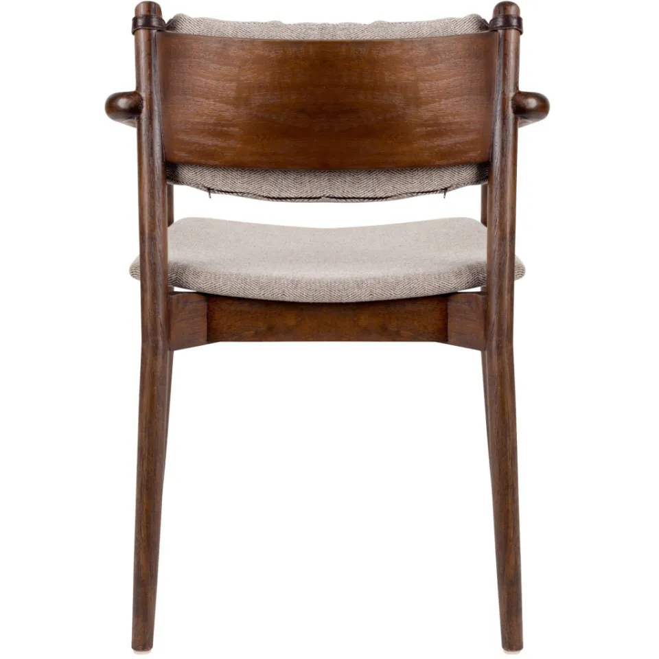 Dutchbone Torrance eetkamerstoel bruin, foto 7