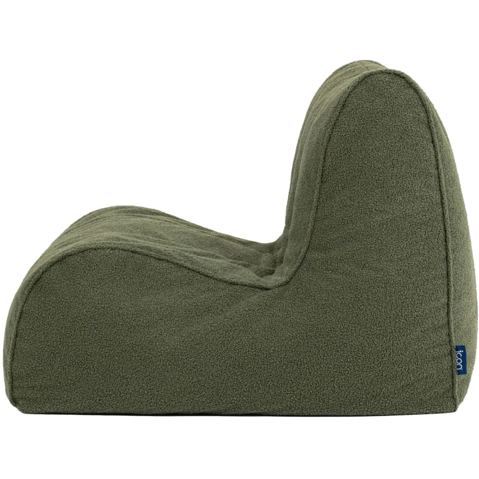icon - Swoop Zitzak Fauteuil - Boucle - Olijfgroen, foto 2