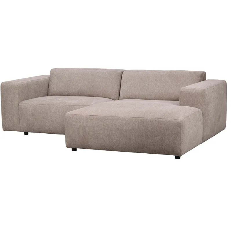 Rowico Home Willard gestoffeerde 3-zits hoekbank beige - rechts - 234 cm, foto 3