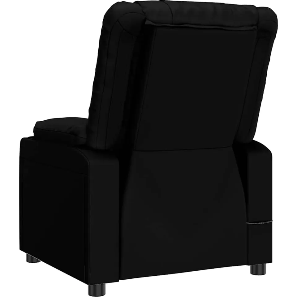 vidaXL Massagestoel kunstleer zwart, foto 4