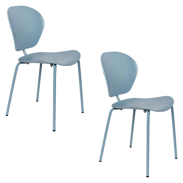 Zuiver eetkamerstoel ocean blue