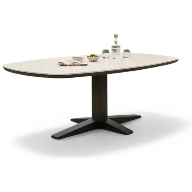 Apple Bee Zanzibar Tuintafel – Black – 220x110 cm – Sintered Stone
