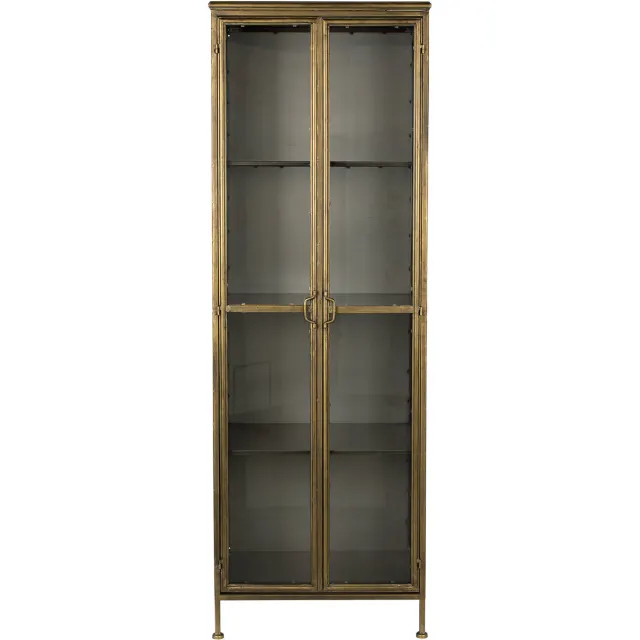Dutchbone Gertlush vitrinekast goud