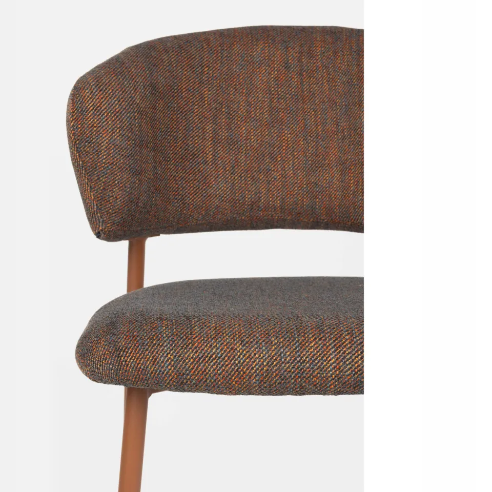 Housecraft Living Jasmine eetkamerstoel bruin, foto 6