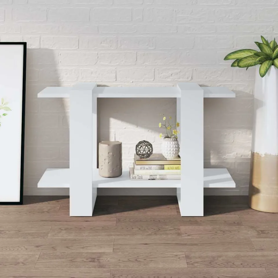 vidaXL Boekenkast/kamerscherm 80x30x51 cm wit, foto 3