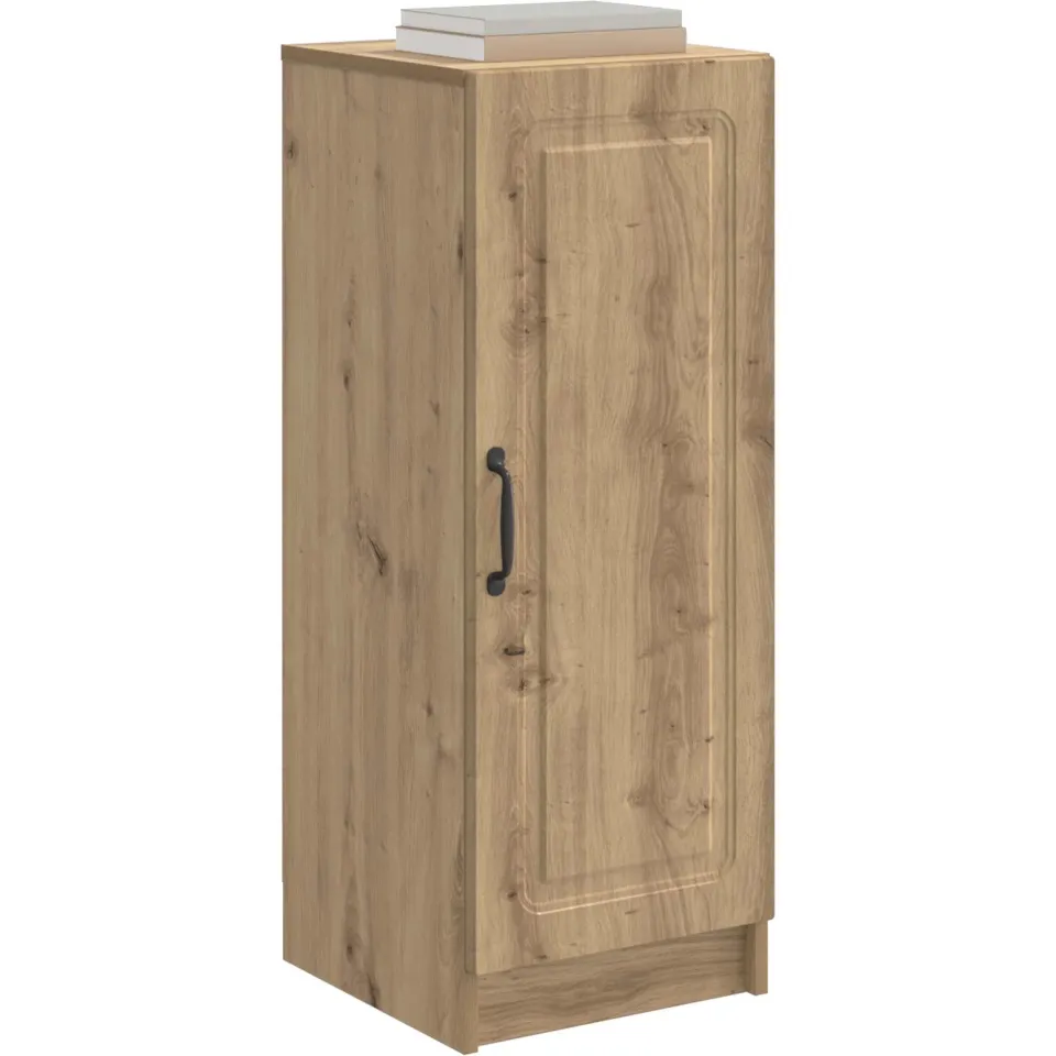 vidaXL Dressoir Artisanaal eiken 33 x 34,5 x 87 cm Bewerkt hout, foto 2
