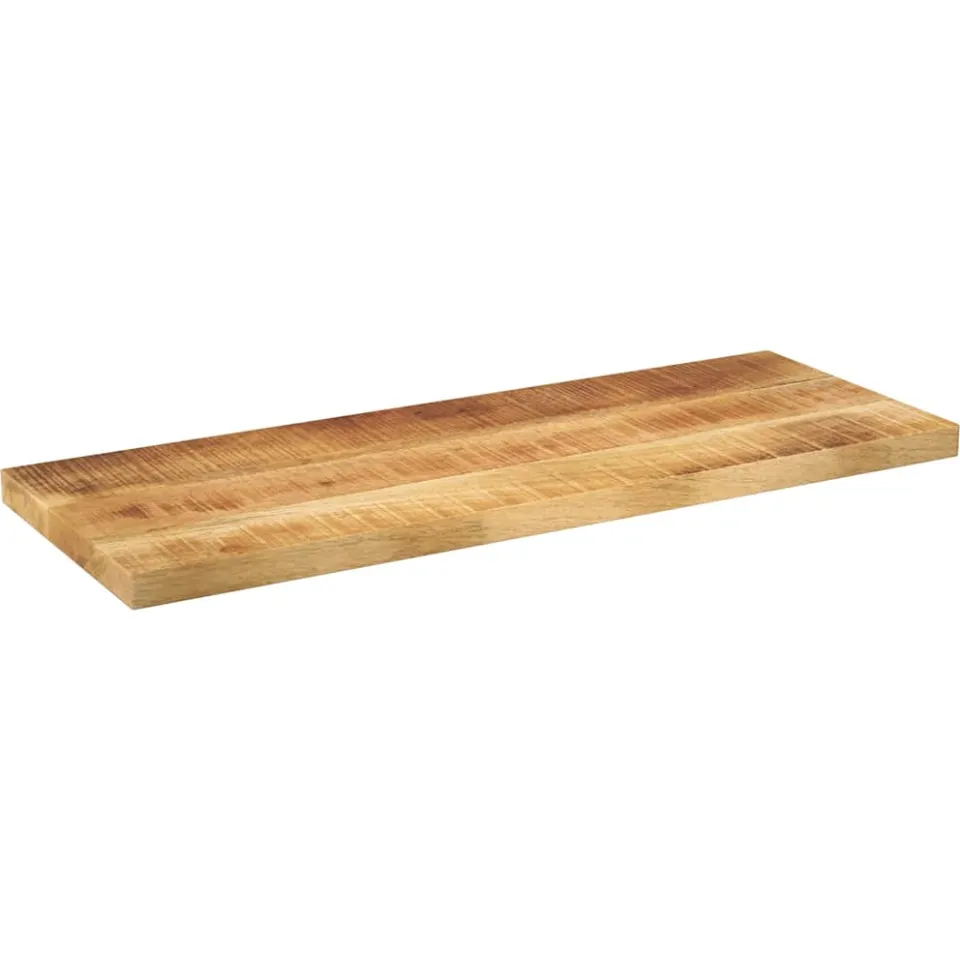 vidaXL Tafelblad rechthoekig 70x40x3,8 cm massief ruw mangohout Bruin