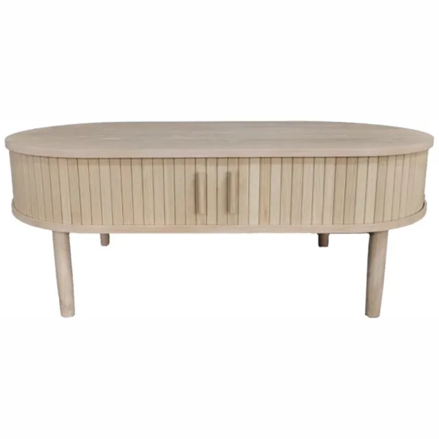 Giga Living Salontafel Meta - Licht Eikenhout - 120x60x45cm Naturel
