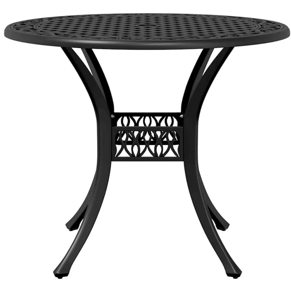 vidaXL 5-delige Tuinset gietaluminium zwart, foto 4