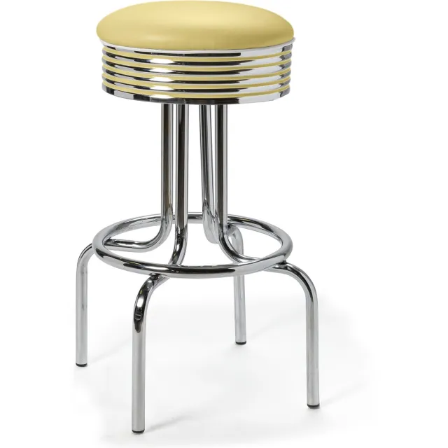 Bel Air Retro Barkruk BS-28-77 Geel