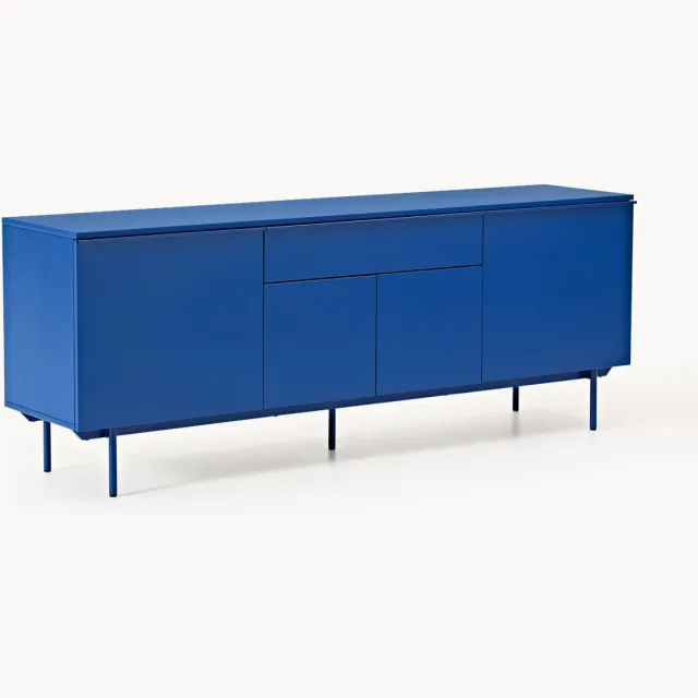 Westwing Collection Dressoir Elona Blauw