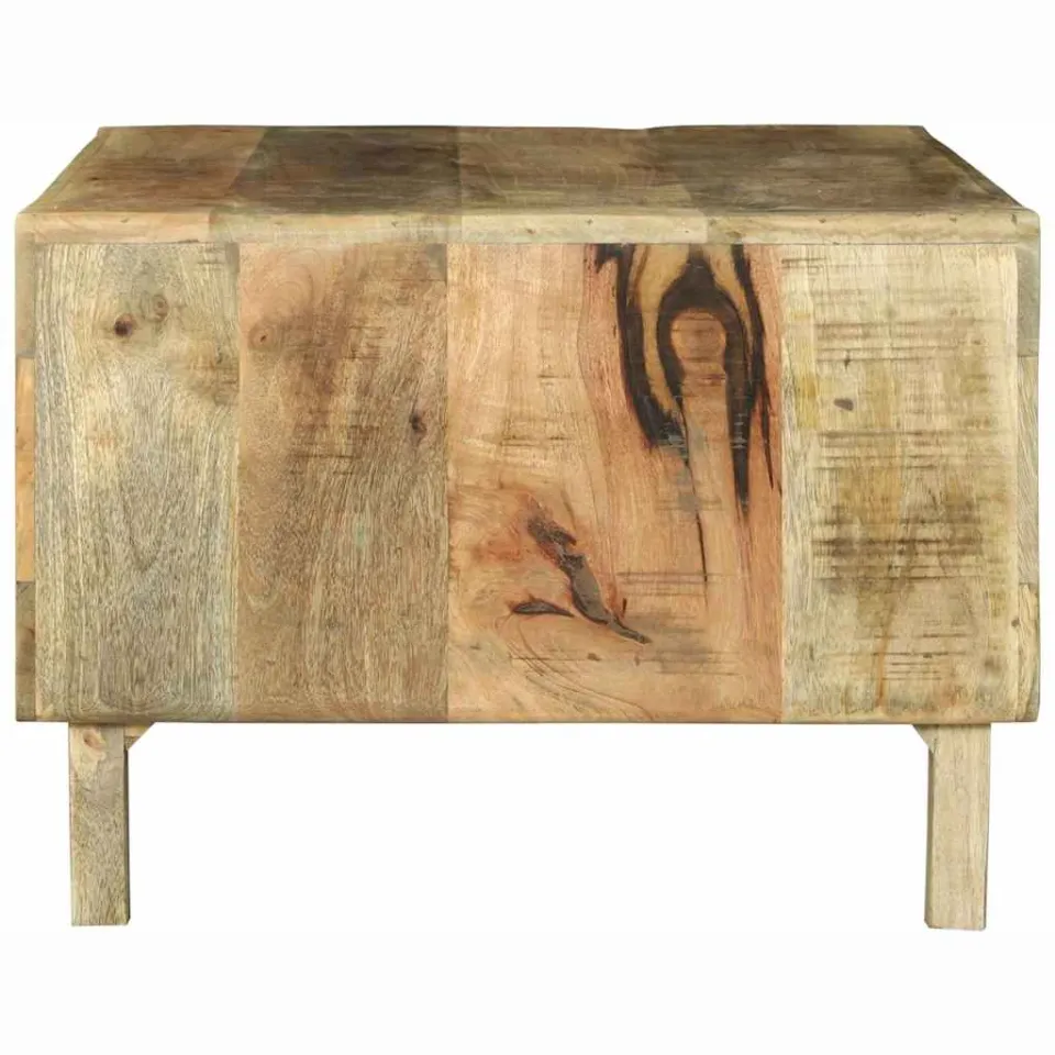 vidaXL Salontafel Bruin 90 x 50 x 35 cm Massief Mango Hout, foto 3