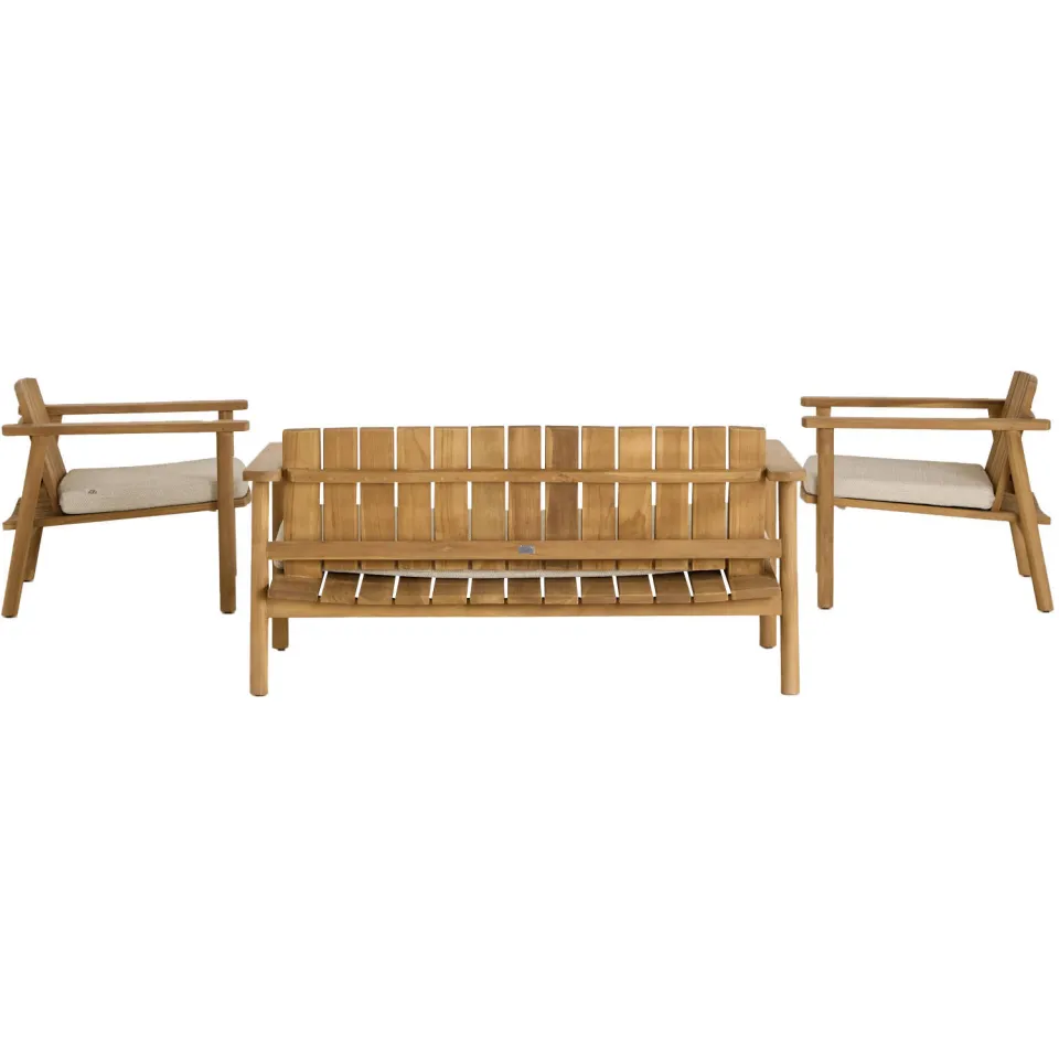 Studio LIVIT loungeset Balok teak naturel (hout), foto 3