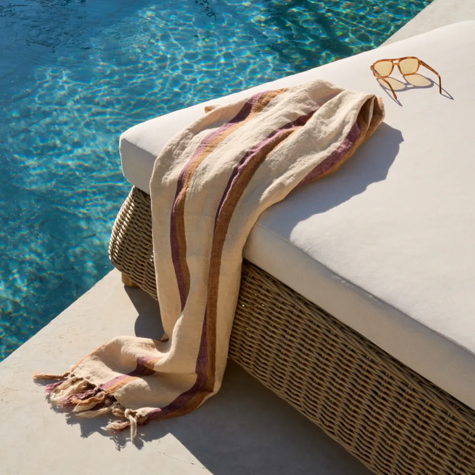 Kave Home Meria 2-persoons ligbed synthetisch rattan, foto 6