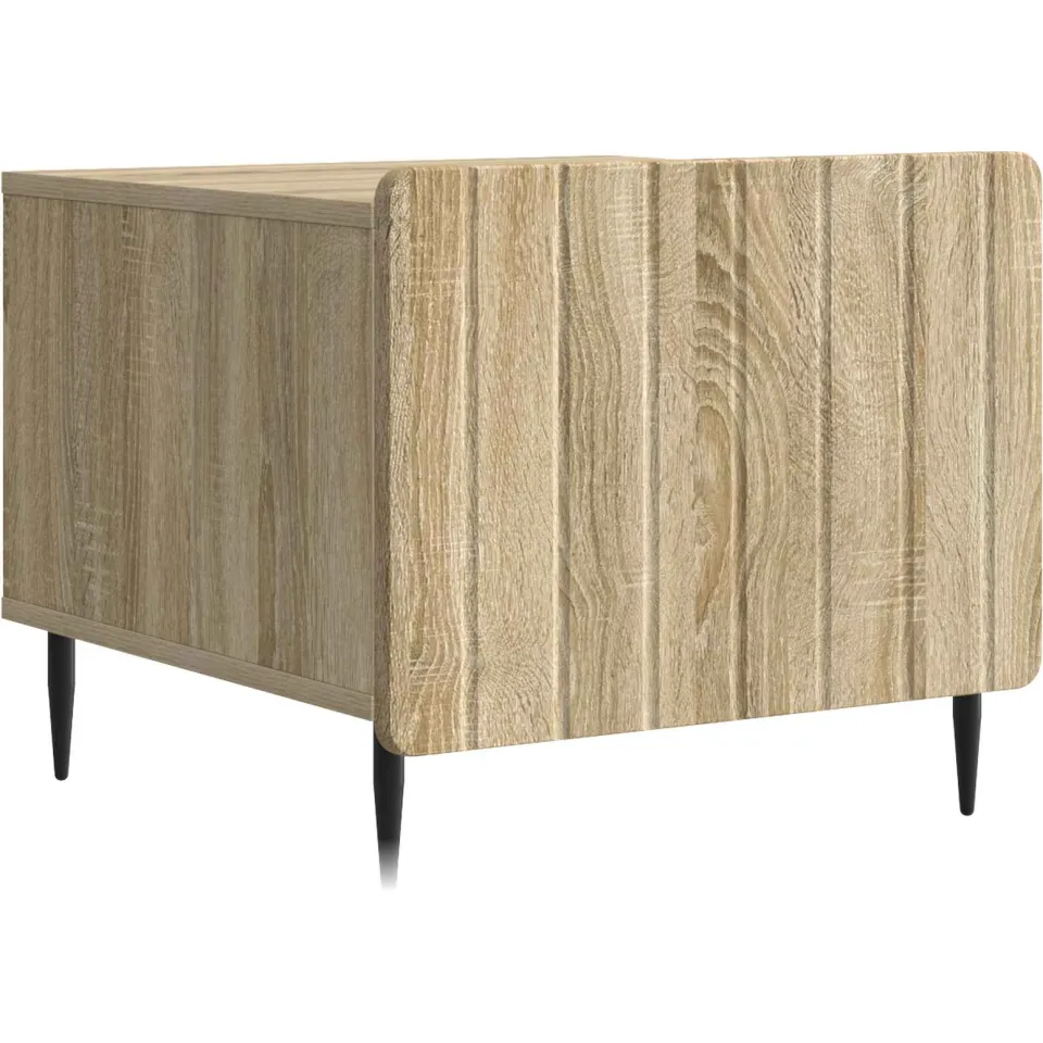 vidaXL Salontafel met lade Sonoma Eiken 49 x 50 x 42 cm Bewerkt hout, foto 3