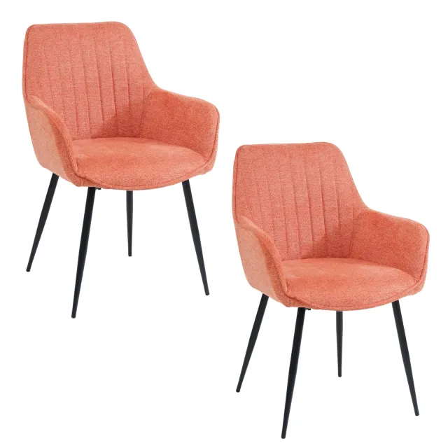Housecraft Living Maud eetkamerstoel roze