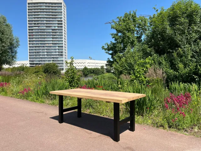 NordXL Irokohouten tuintafel Conny