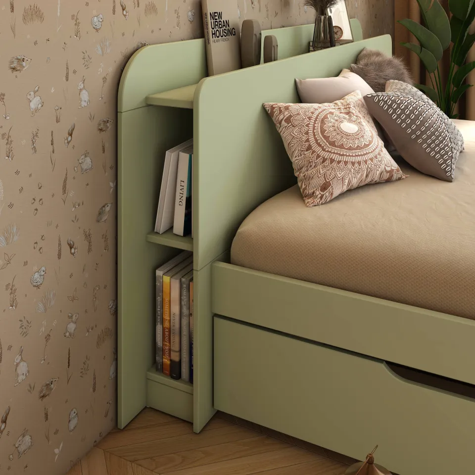 NOUS Living Rumble bed groen, foto 3