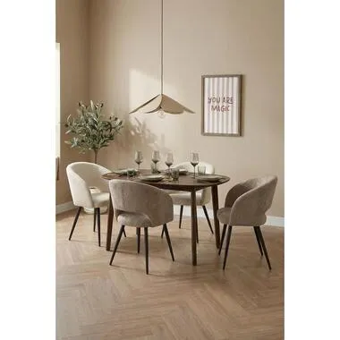 Kwantum Antony eetkamerstoel beige, foto 3