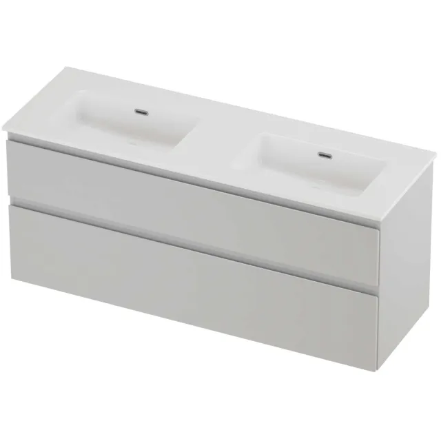 Proline Tribute Badmeubelset Porselein Elegant 140x46x62 cm Glans Wit Glans Wit