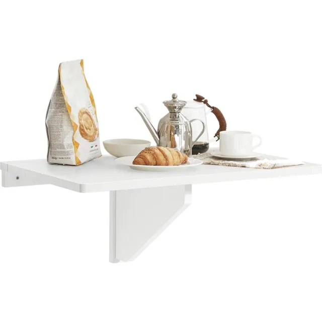 MARA Klaptafel - Wandtafel - Inklapbaar - Wit - 60 x 40 cm