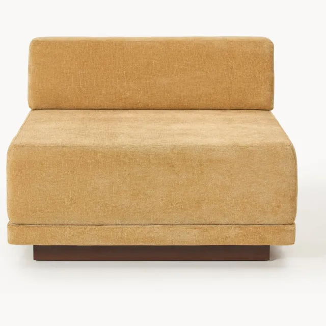Westwing Collection Middelste module Colin Bruin, Geel