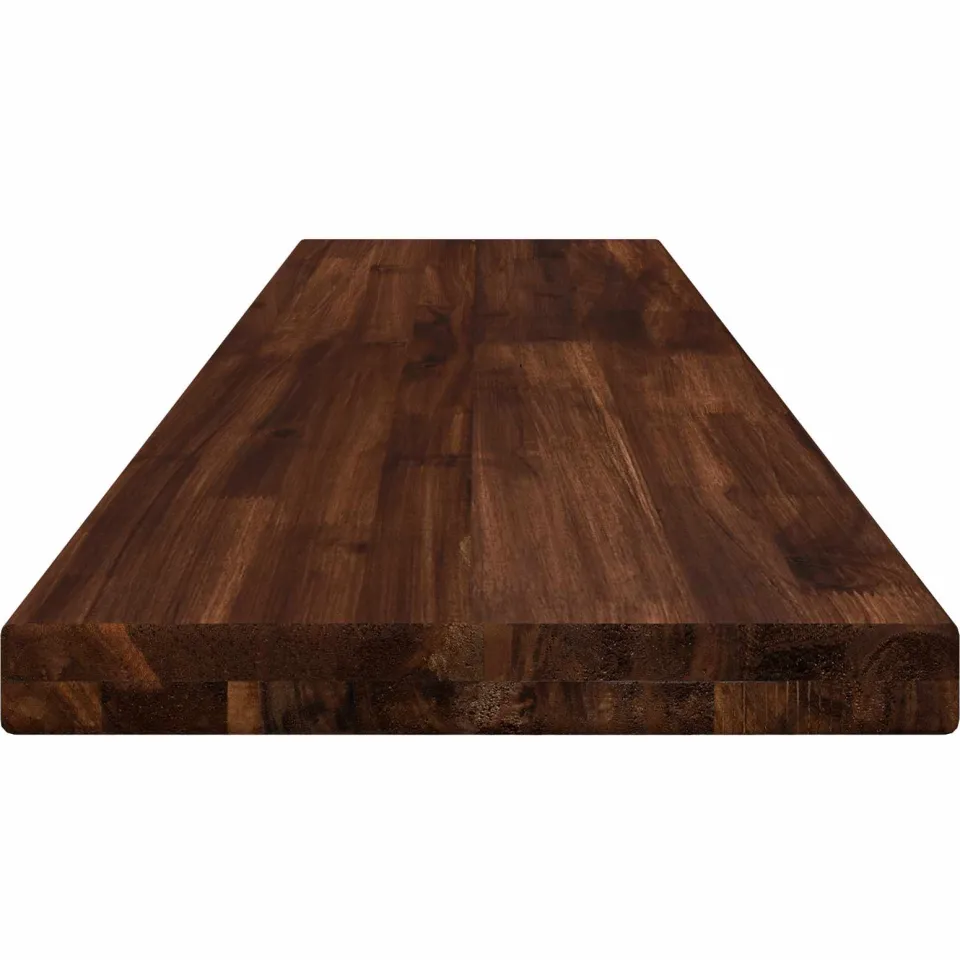 vidaXL Rechthoekig Tafelblad 130 x 20 x 3,2 cm Rechthoekig Bruin