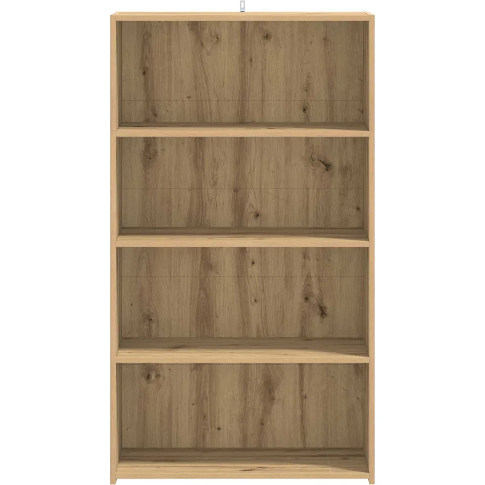 vidaXL Hoge kast Artisanaal eiken 70 x 41 x 124 cm Bewerkt hout, foto 4