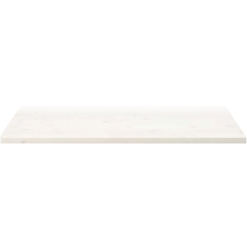 vidaXL Tafelblad rechthoekig 110x60x2,5 cm massief grenenhout wit