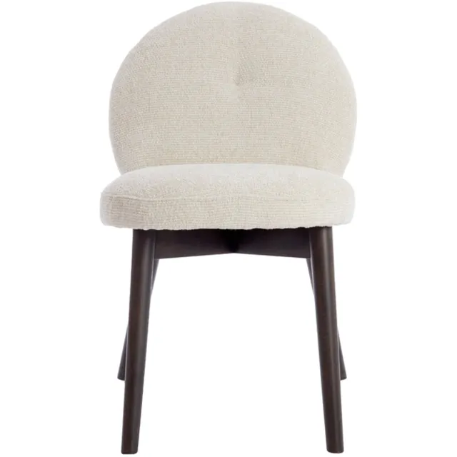 Light & Living Eetkamerstoel SINOSA - 59x50x83cm - Wit - Set van 2
