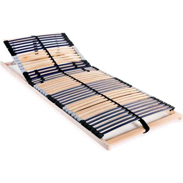 vidaXL Lattenbodem met 42 latten 7 zones 70x200 cm meerkleurig